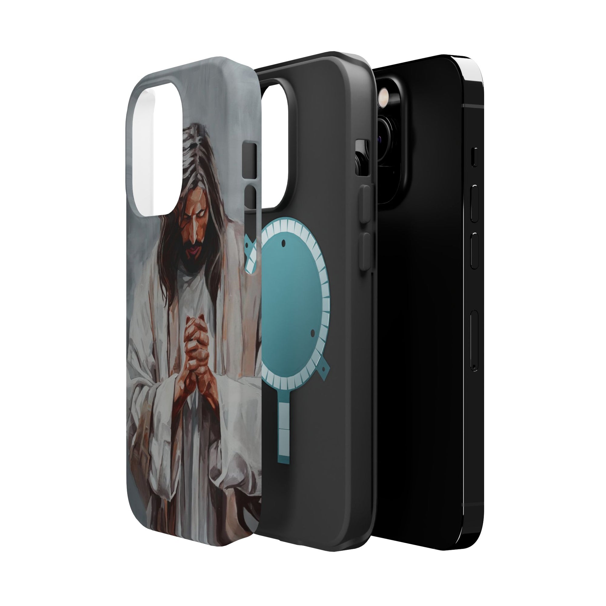 Praying Jesus Phone Case - Mag Safe iPhone Cover