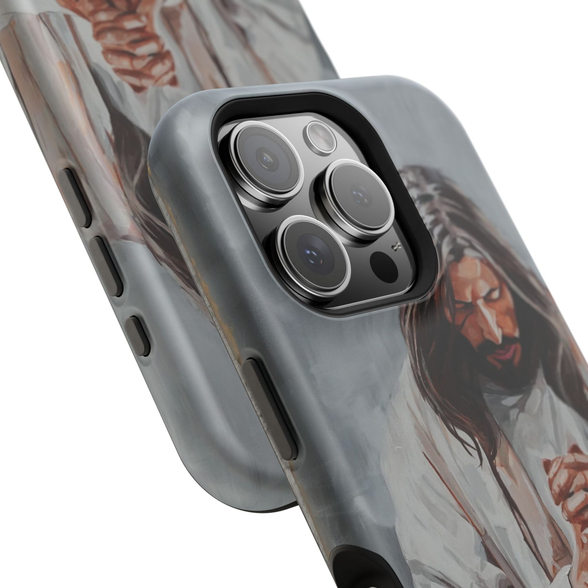 Praying Jesus Phone Case - Mag Safe iPhone Cover