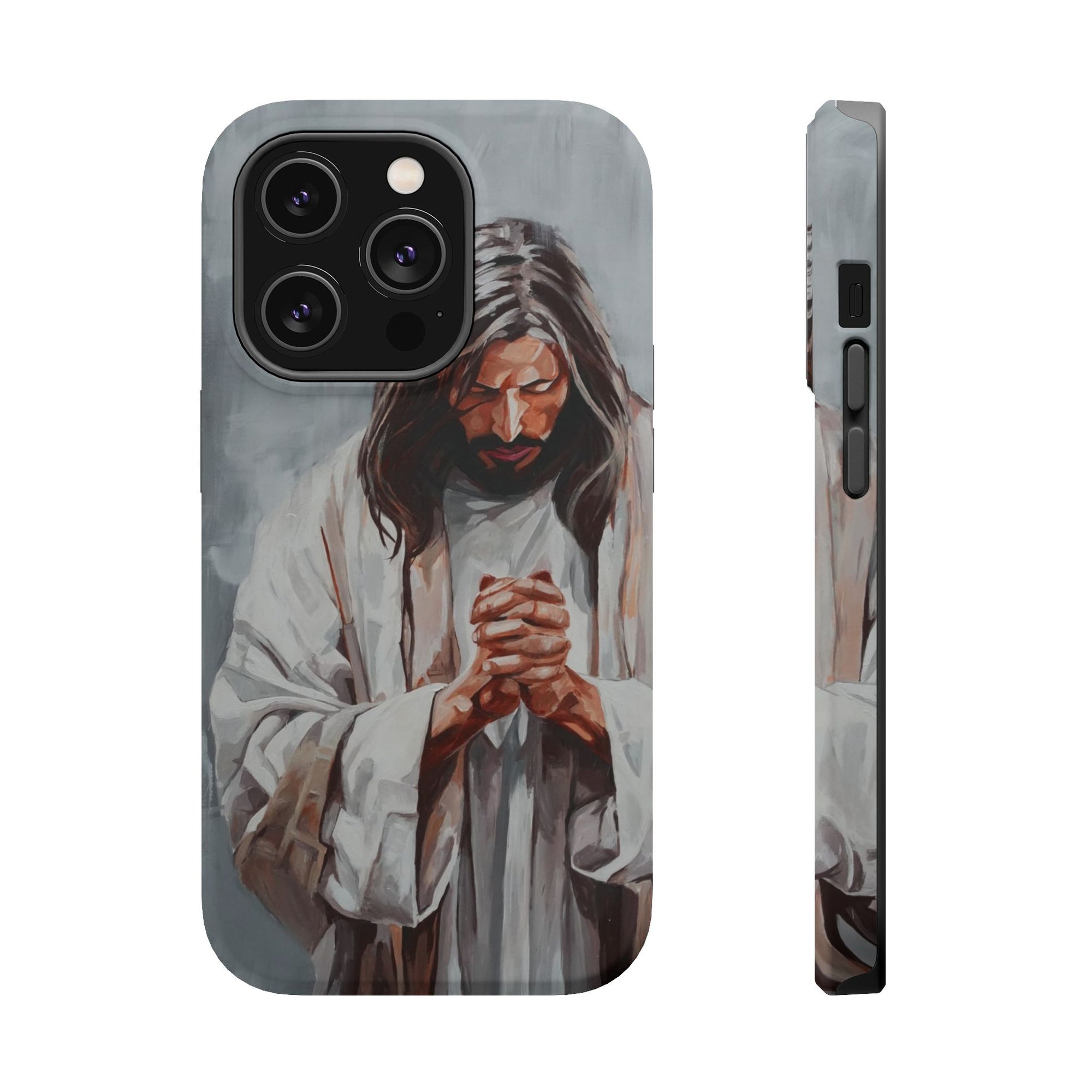 Praying Jesus Phone Case - Mag Safe iPhone Cover