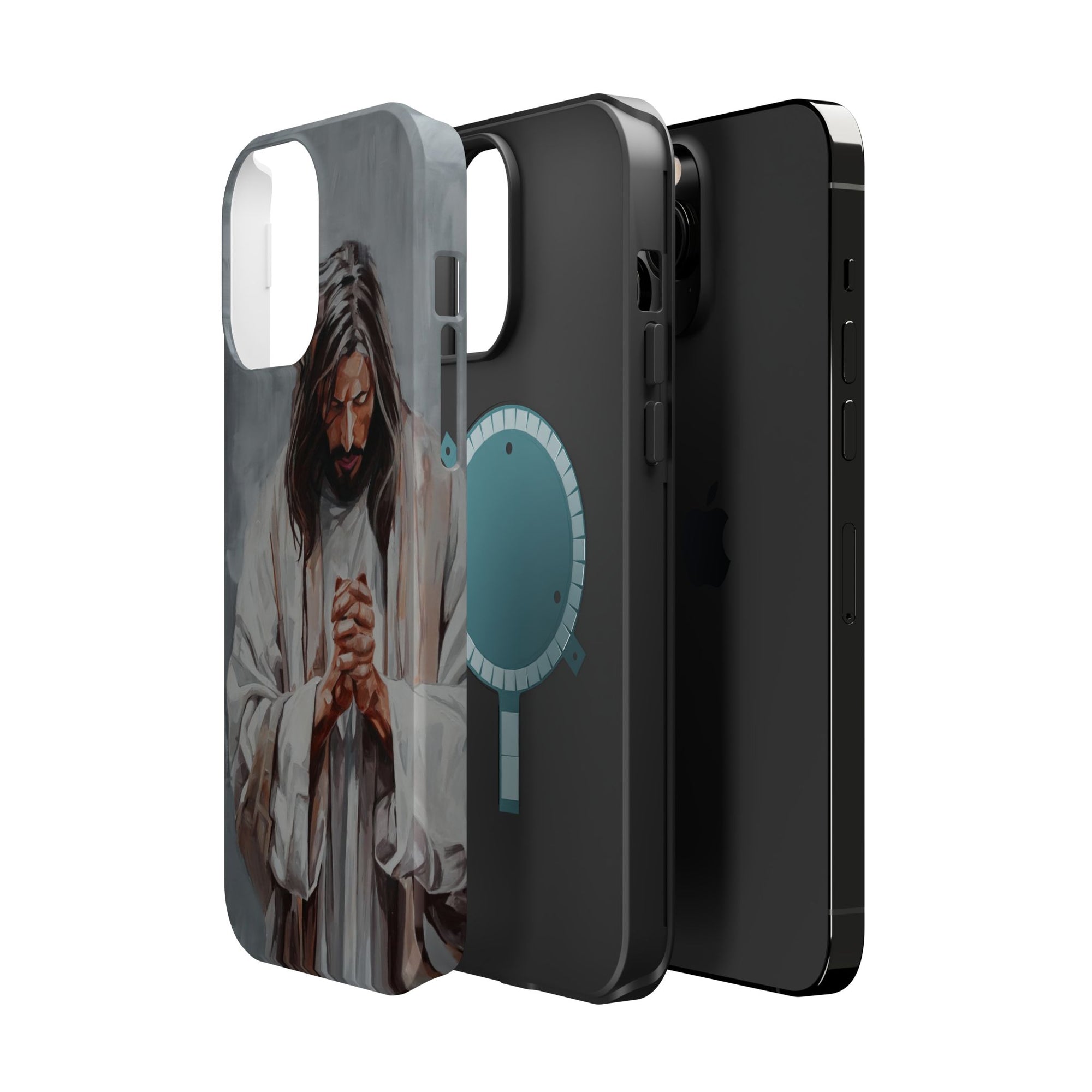 Praying Jesus Phone Case - Mag Safe iPhone Cover