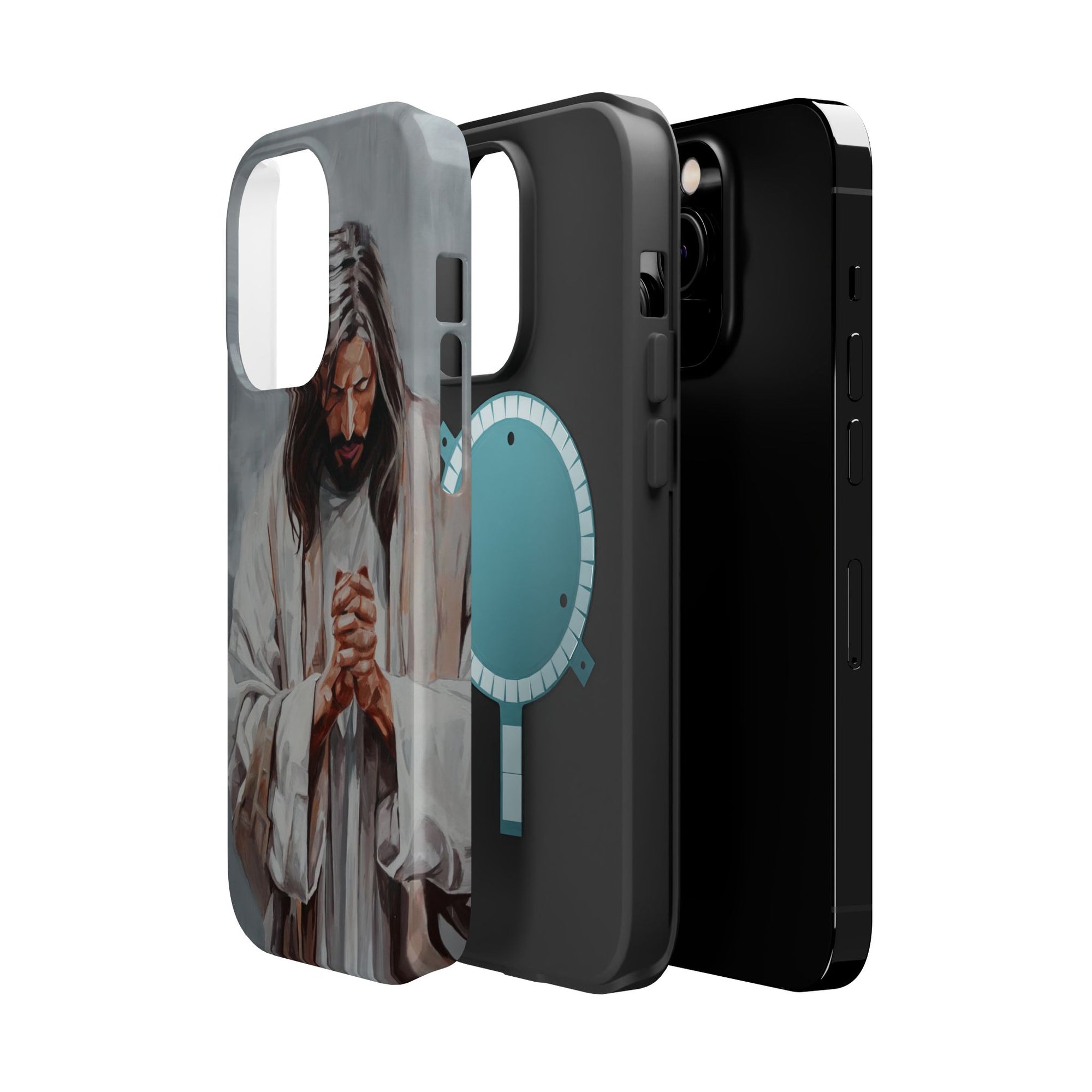 Praying Jesus Phone Case - Mag Safe iPhone Cover