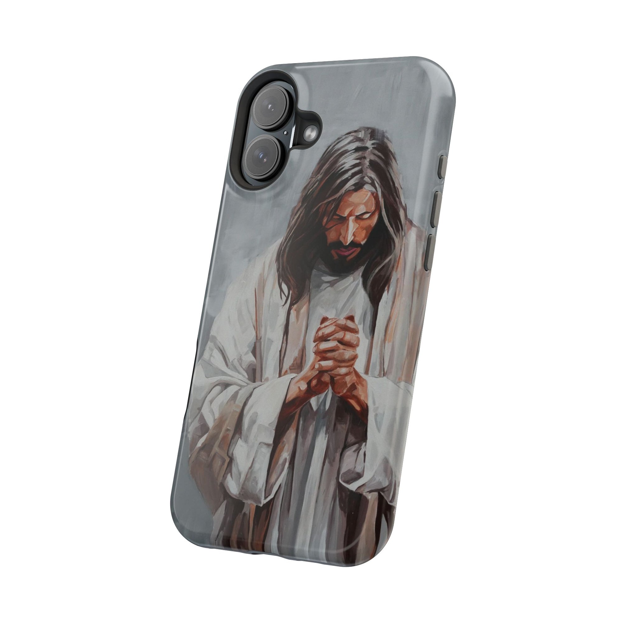 Praying Jesus Phone Case - Mag Safe iPhone Cover