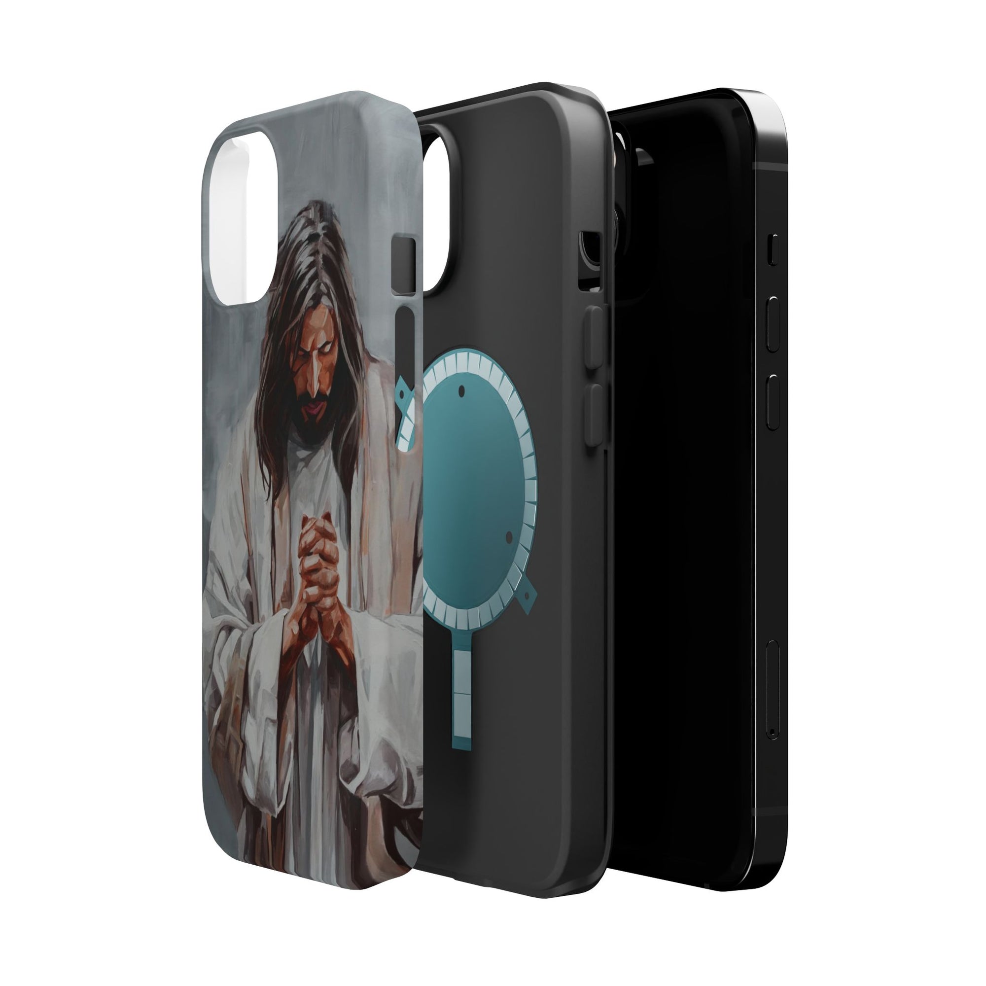 Praying Jesus Phone Case - Mag Safe iPhone Cover