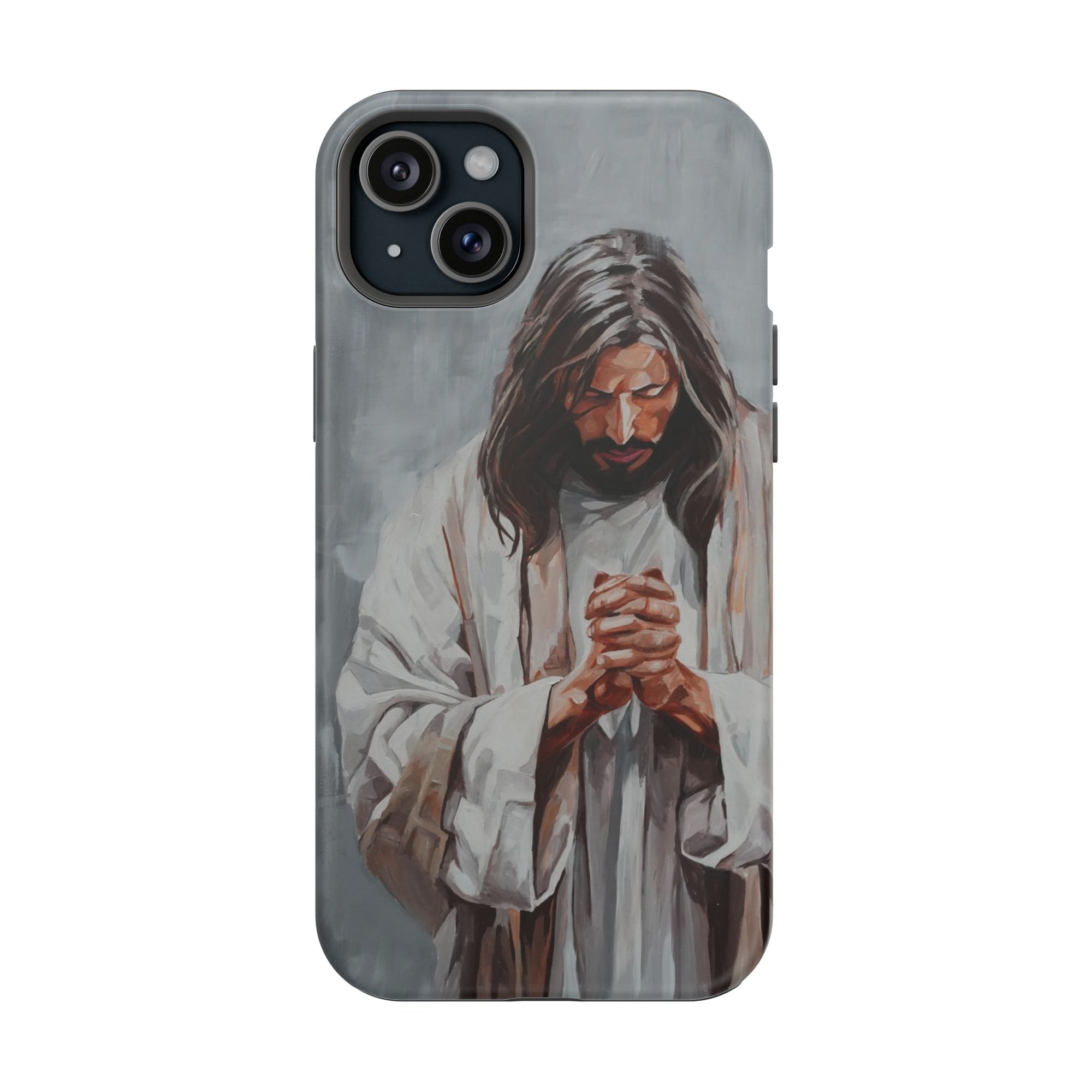 Praying Jesus Phone Case - Mag Safe iPhone Cover
