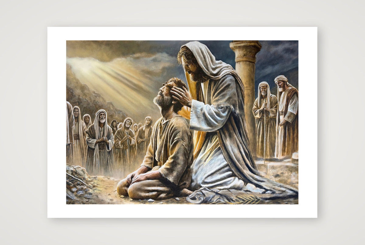 Eyes of Faith 2 — A3 (42×30cm, 17×12") Print only
