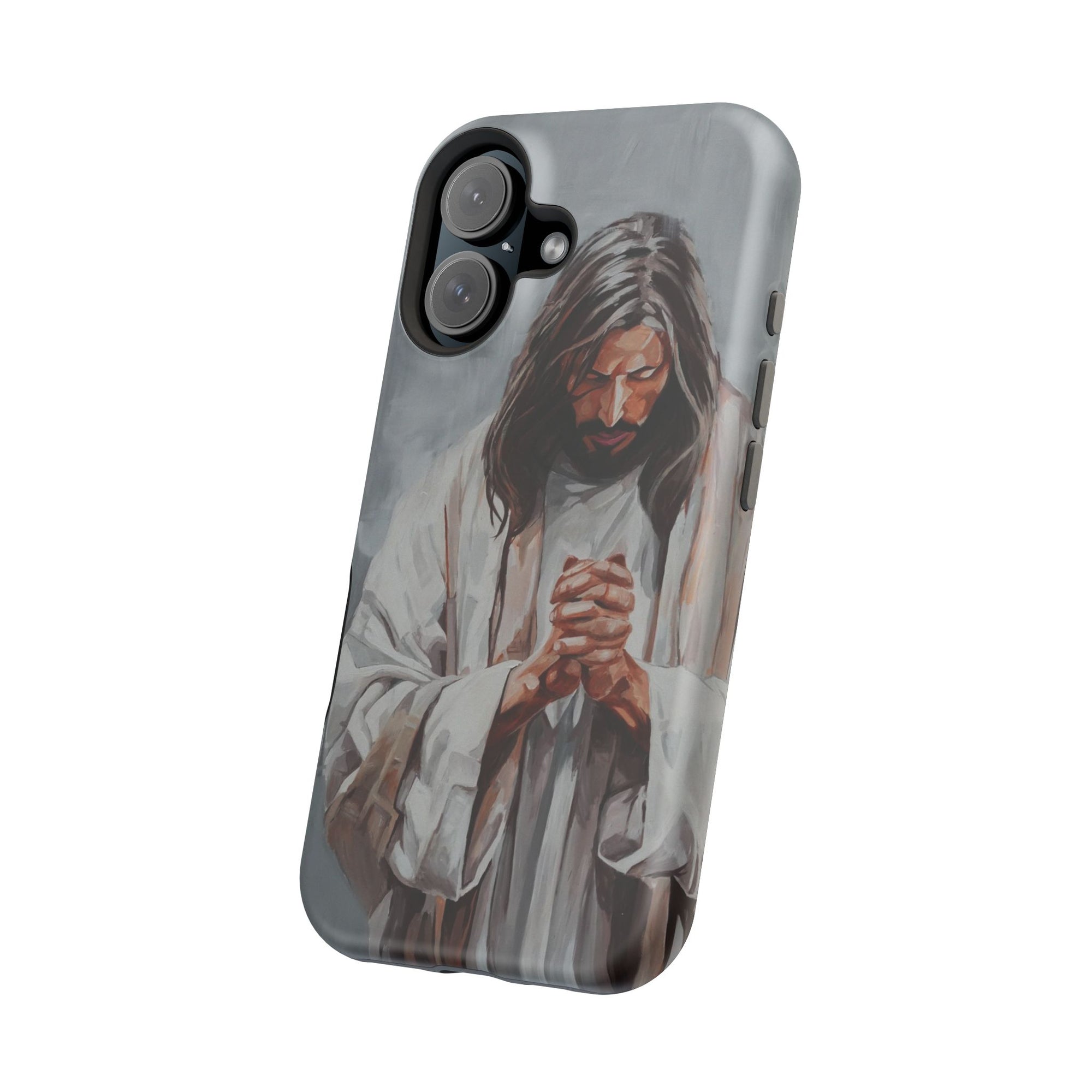 Praying Jesus Phone Case - Mag Safe iPhone Cover