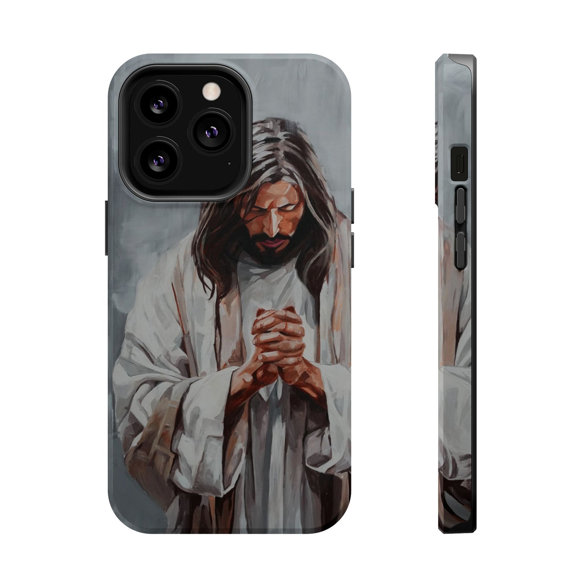Praying Jesus Phone Case - Mag Safe iPhone Cover