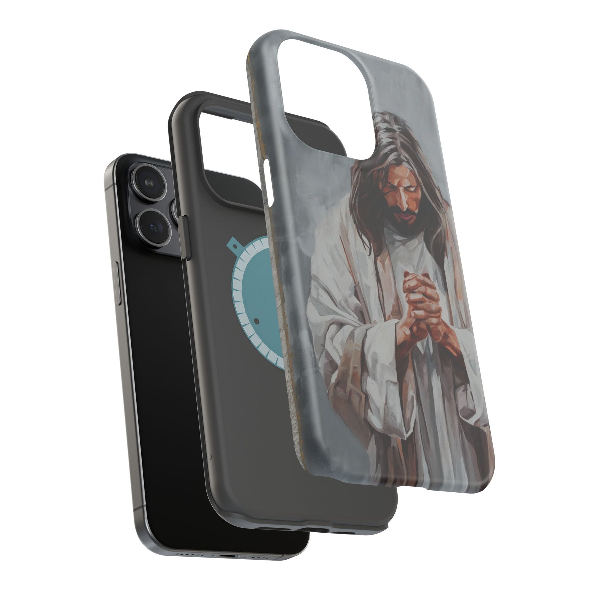 Praying Jesus Phone Case - Mag Safe iPhone Cover