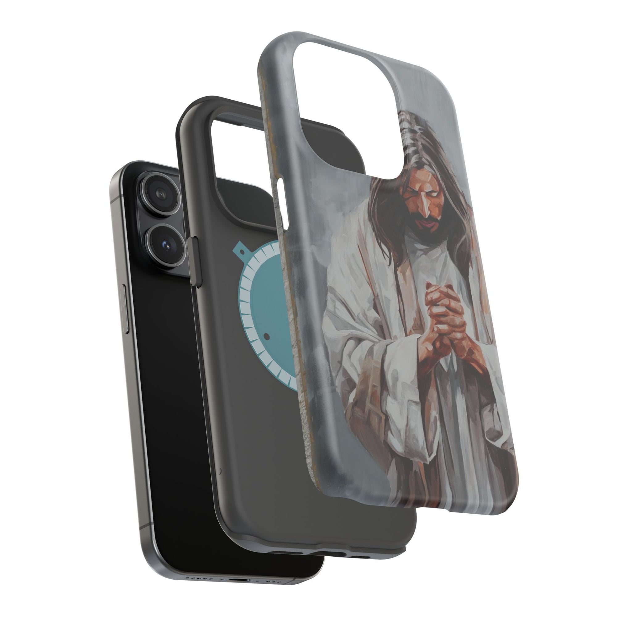Praying Jesus Phone Case - Mag Safe iPhone Cover