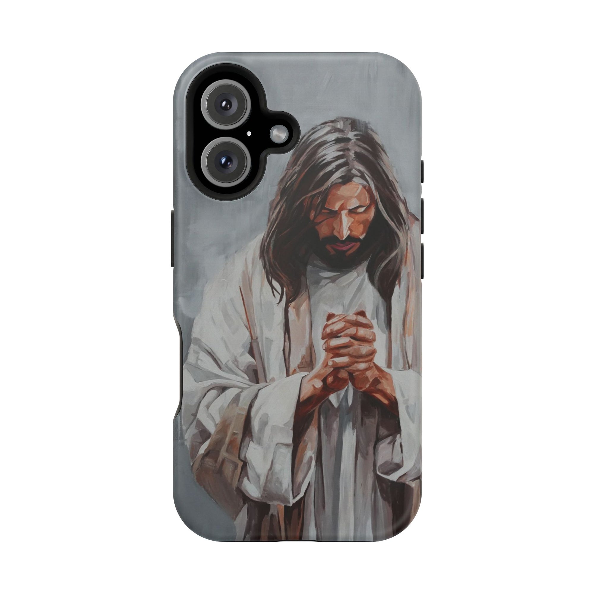 Praying Jesus Phone Case - Mag Safe iPhone Cover