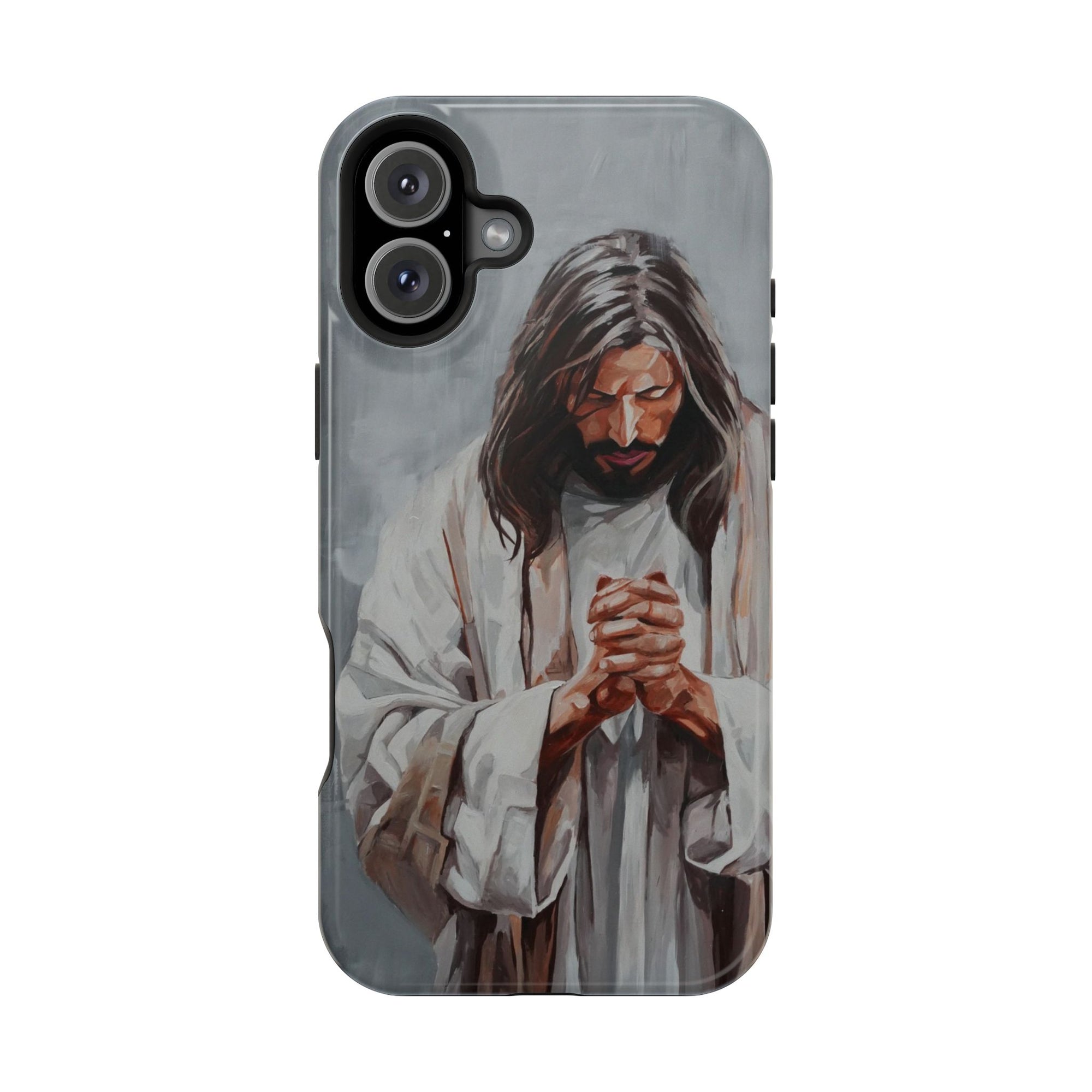 Praying Jesus Phone Case - Mag Safe iPhone Cover