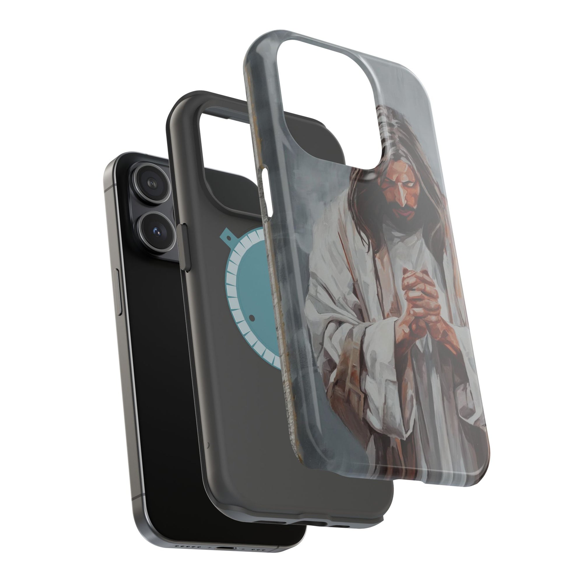 Praying Jesus Phone Case - Mag Safe iPhone Cover