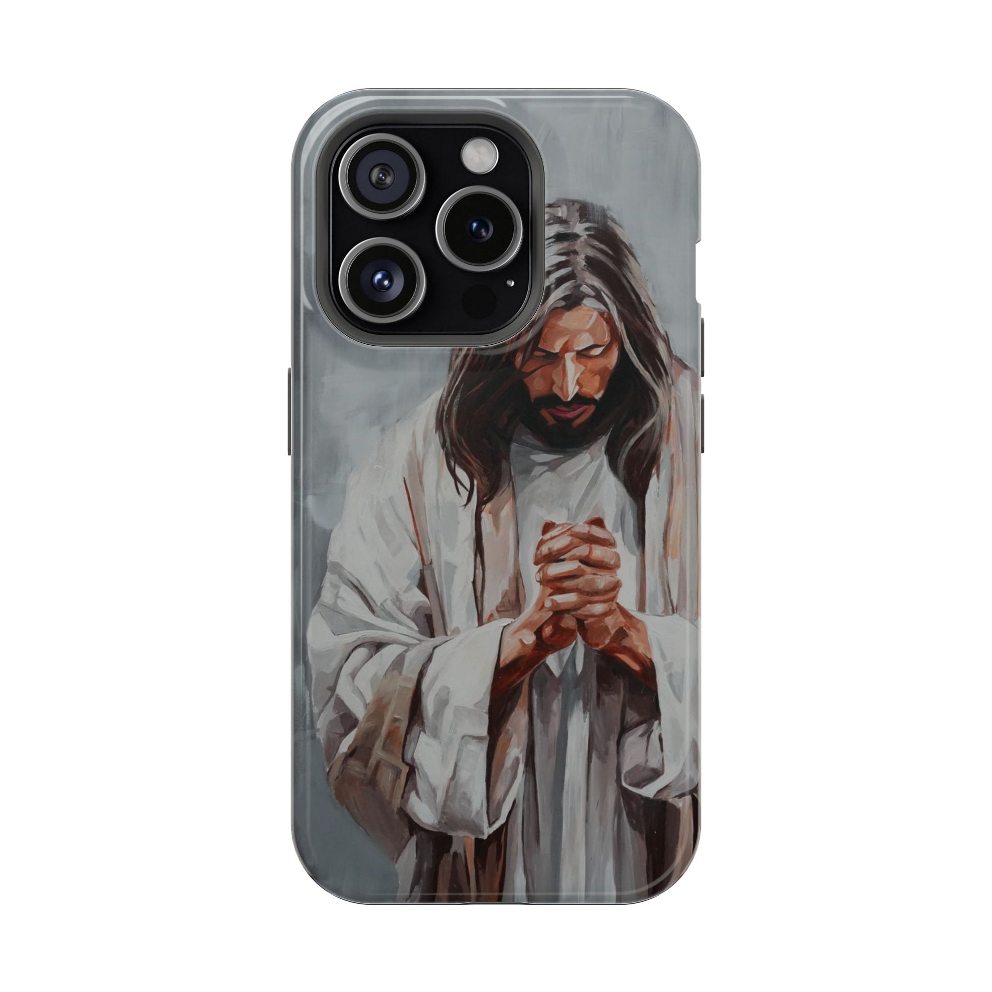 Praying Jesus Phone Case - Mag Safe iPhone Cover