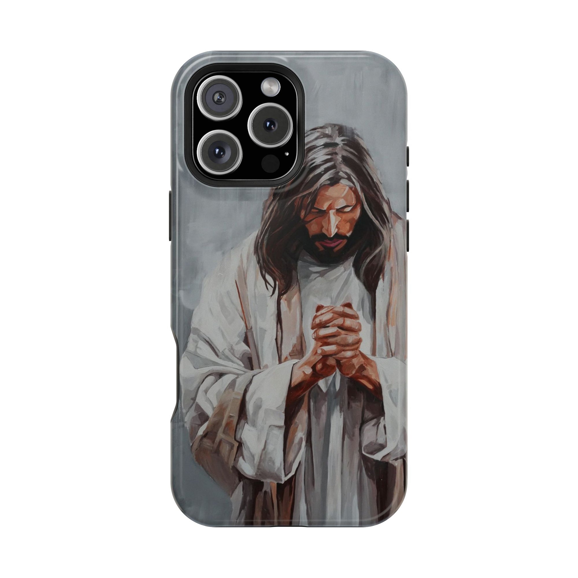 Praying Jesus Phone Case - Mag Safe iPhone Cover