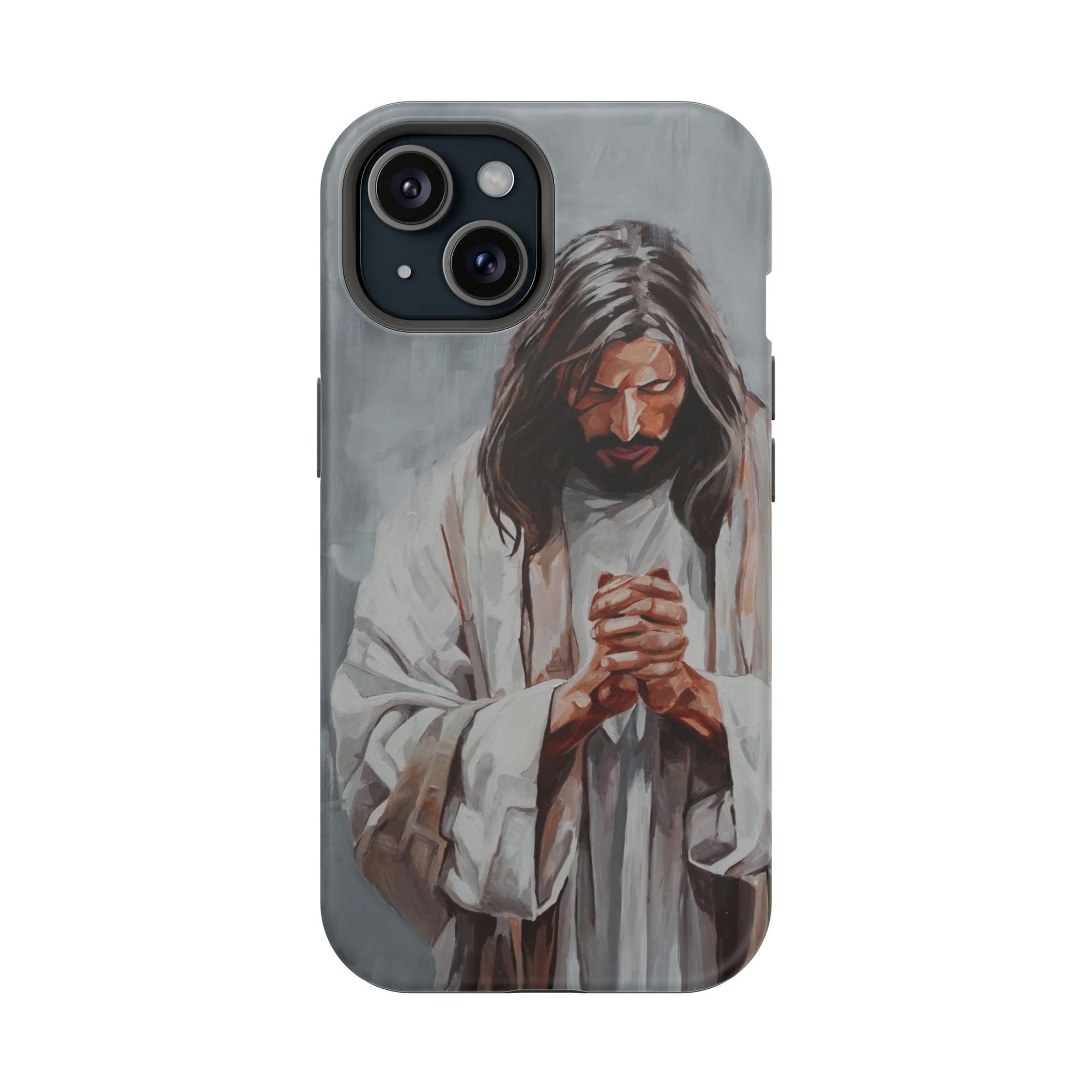 Praying Jesus Phone Case - Mag Safe iPhone Cover