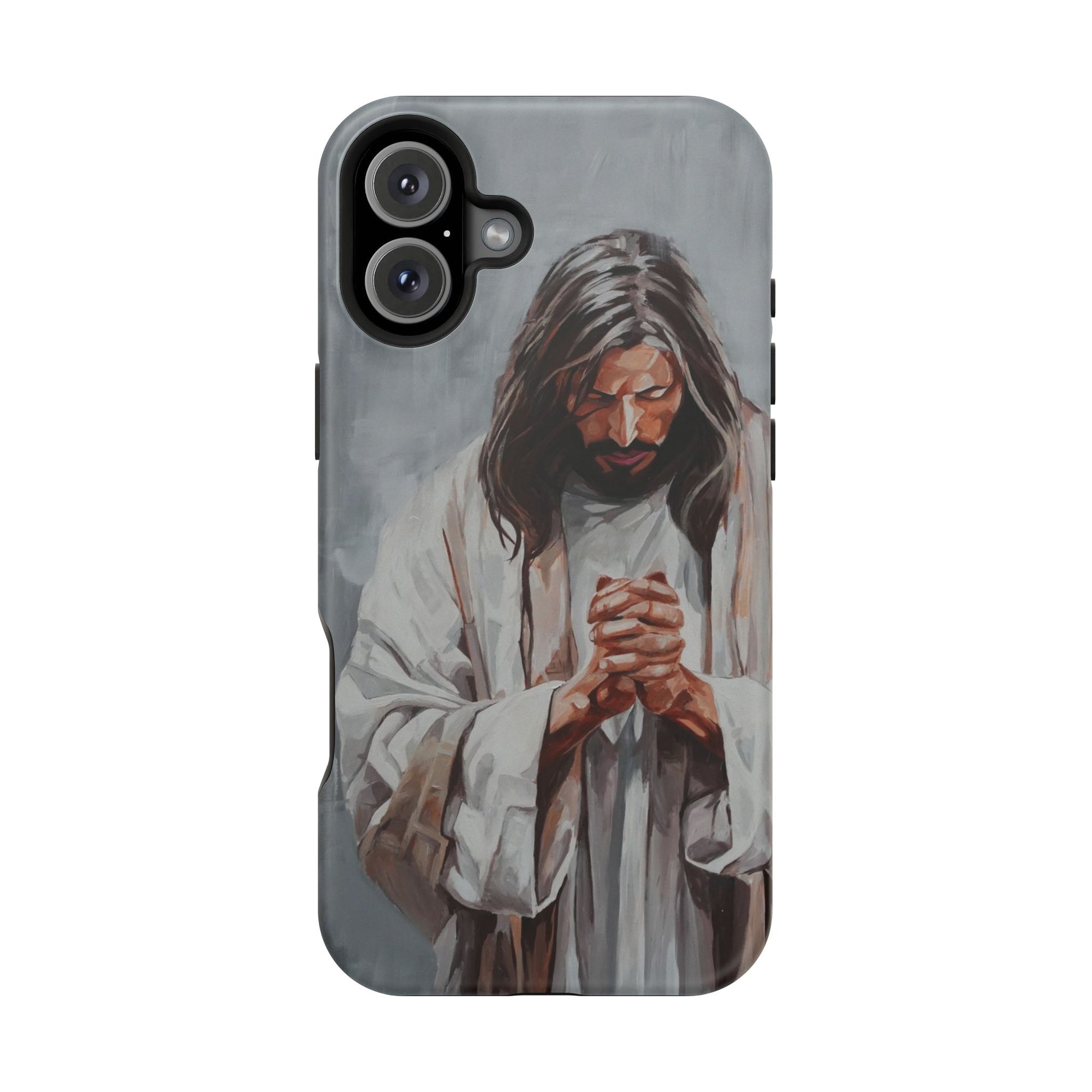 Praying Jesus Phone Case - Mag Safe iPhone Cover