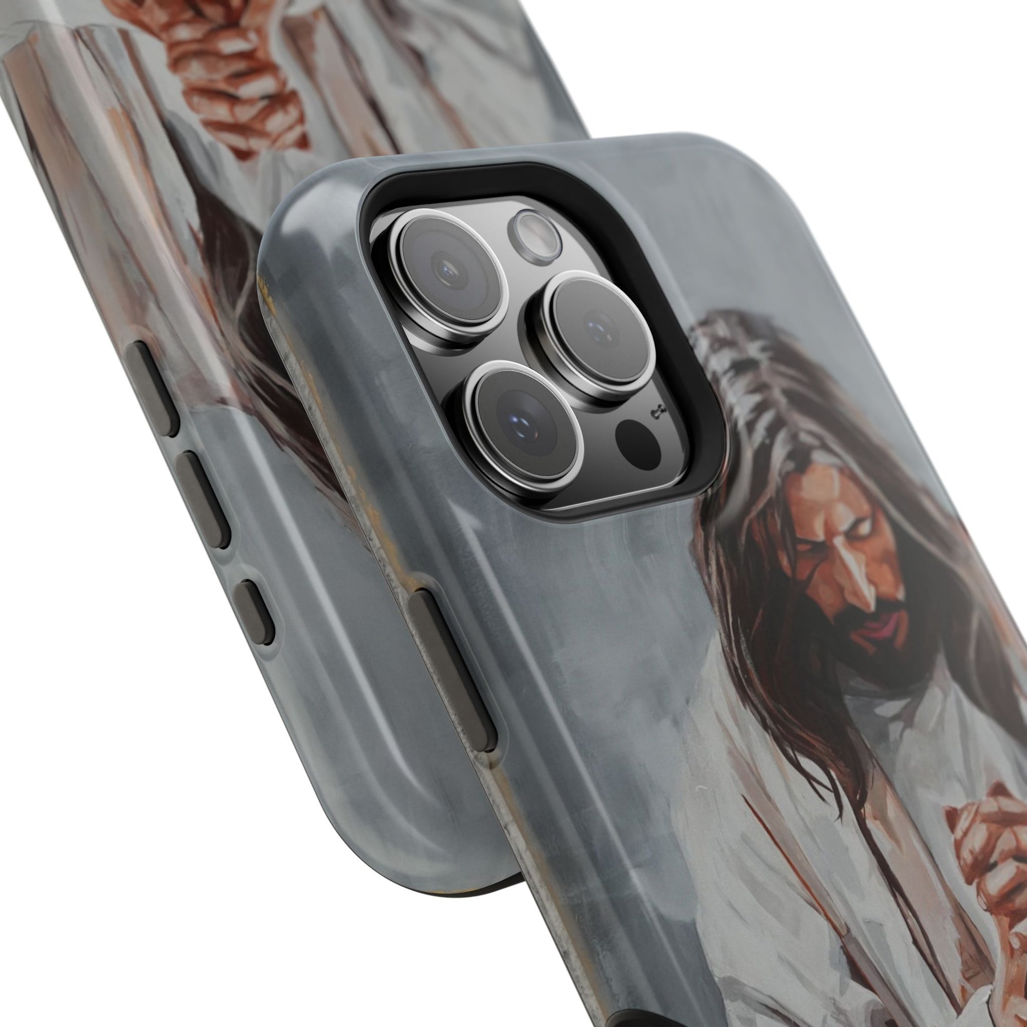 Praying Jesus Phone Case - Mag Safe iPhone Cover
