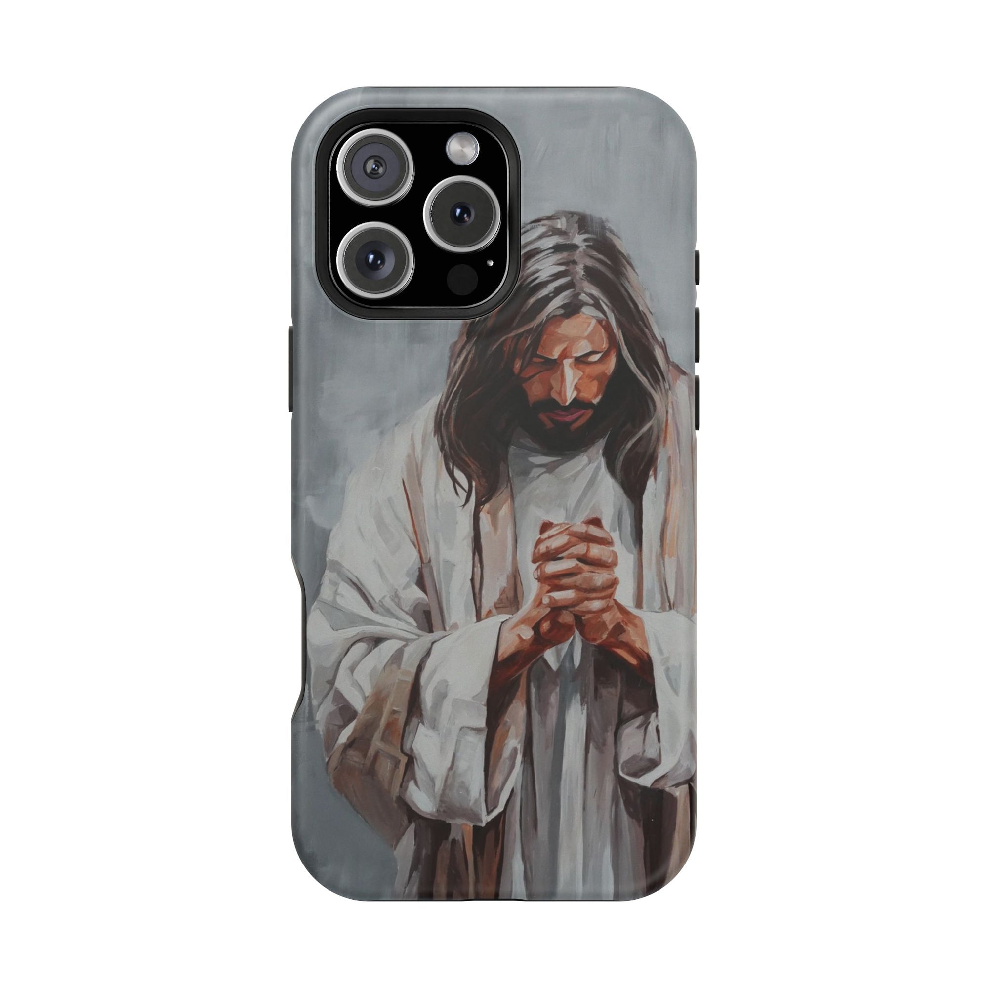 Praying Jesus Phone Case - Mag Safe iPhone Cover