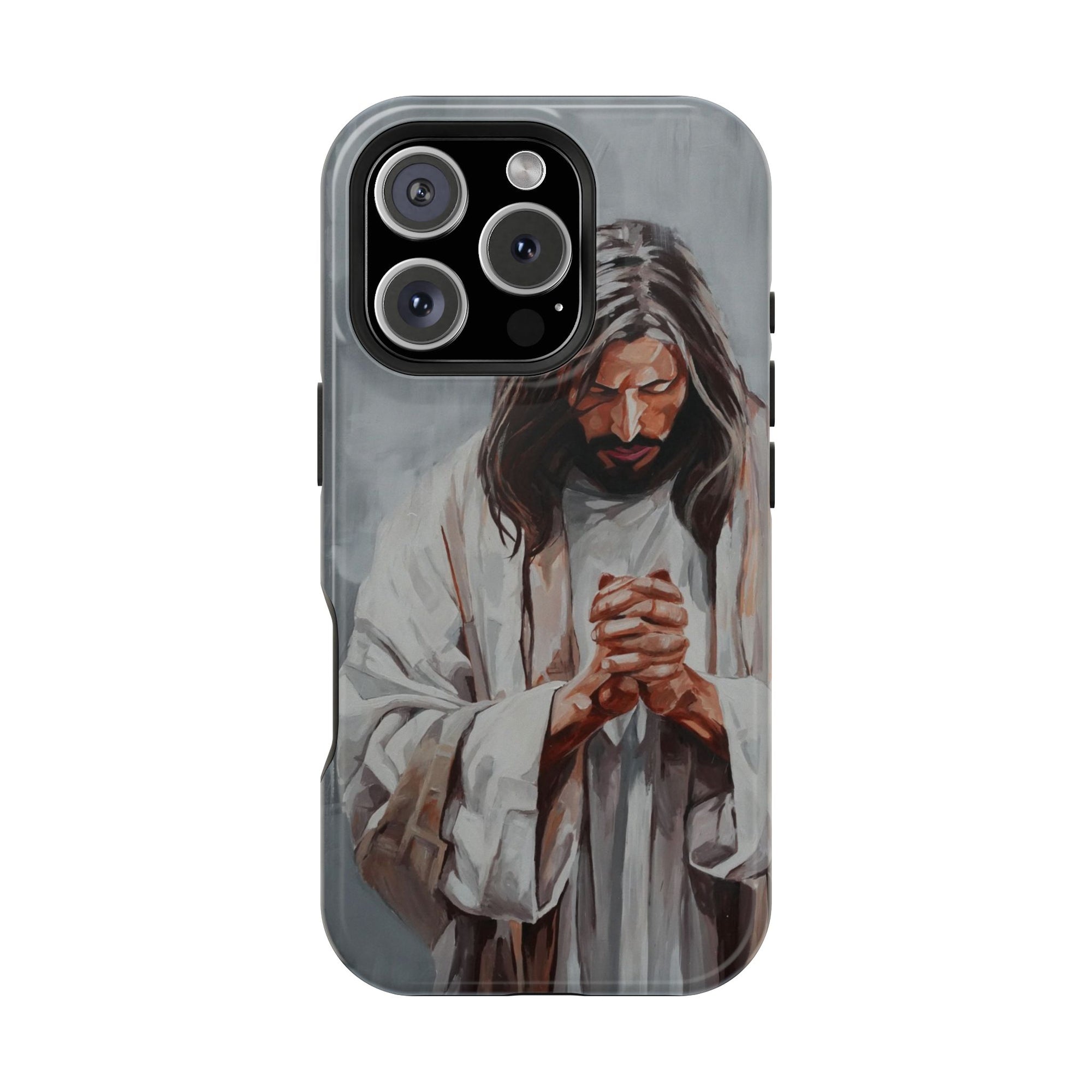 Praying Jesus Phone Case - Mag Safe iPhone Cover