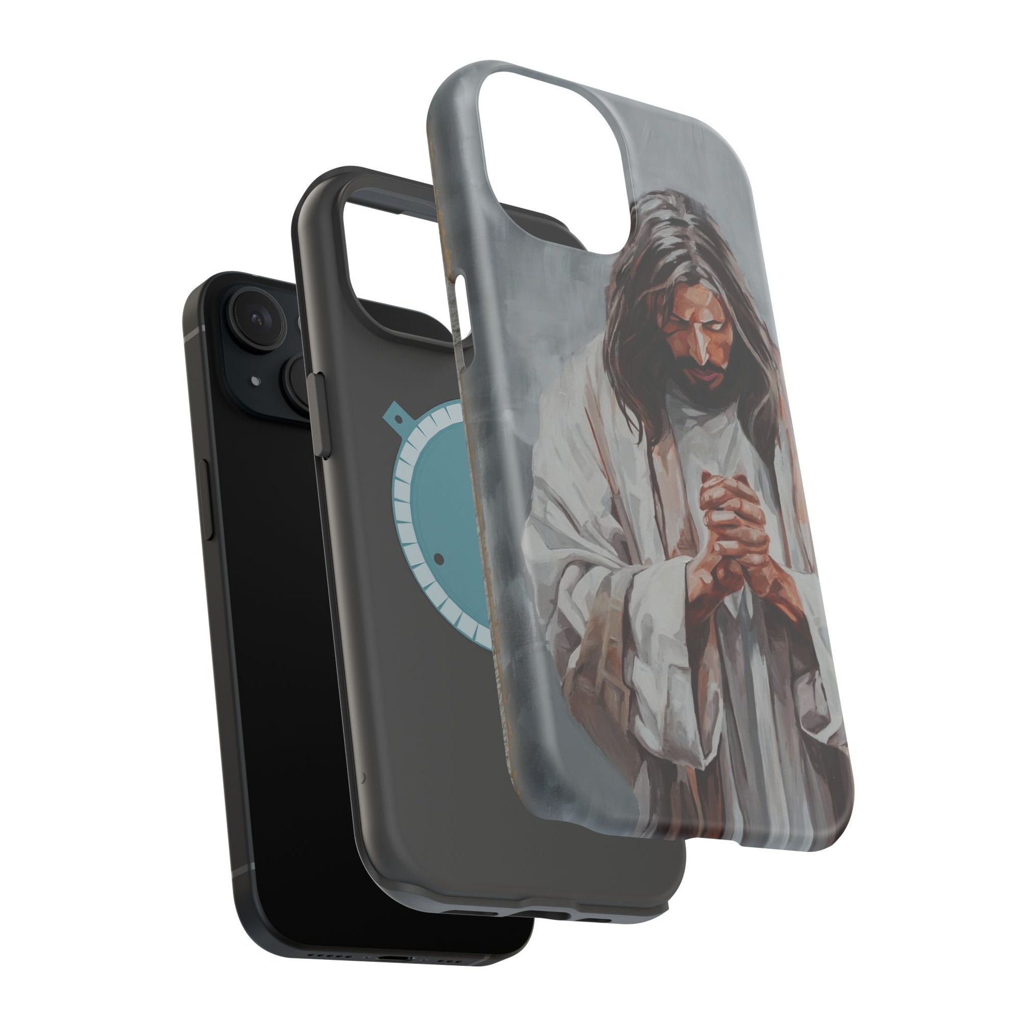 Praying Jesus Phone Case - Mag Safe iPhone Cover