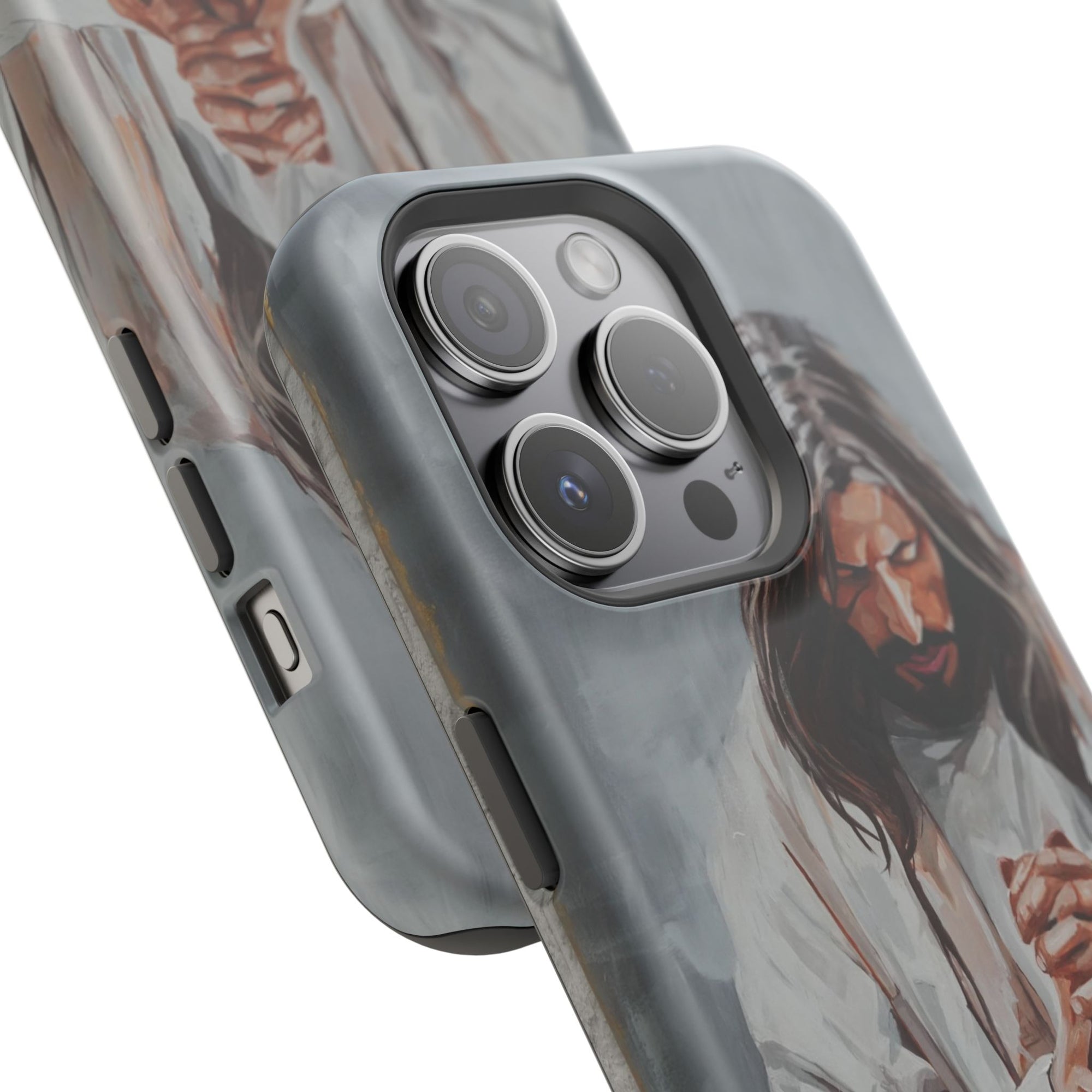 Praying Jesus Phone Case - Mag Safe iPhone Cover