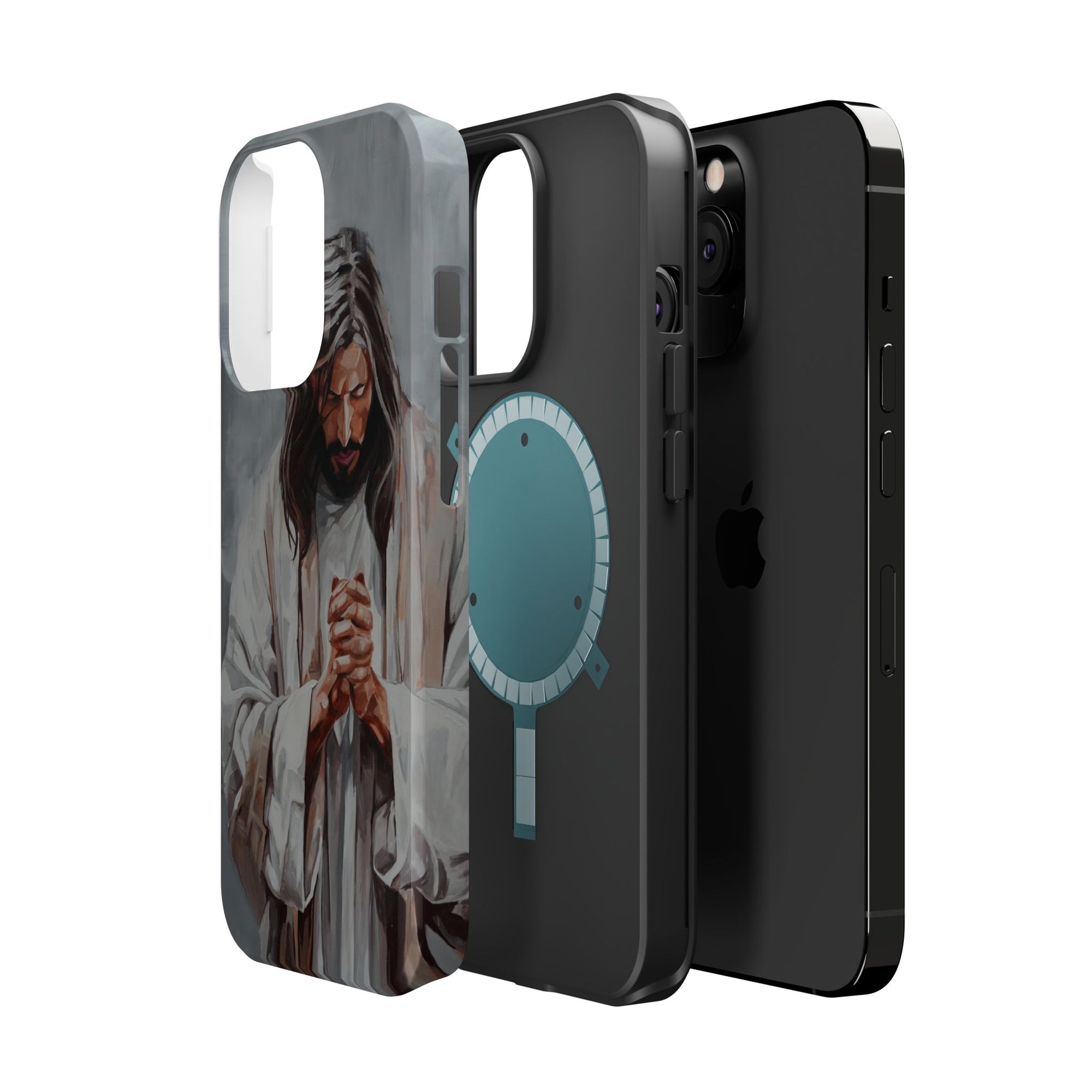 Praying Jesus Phone Case - Mag Safe iPhone Cover