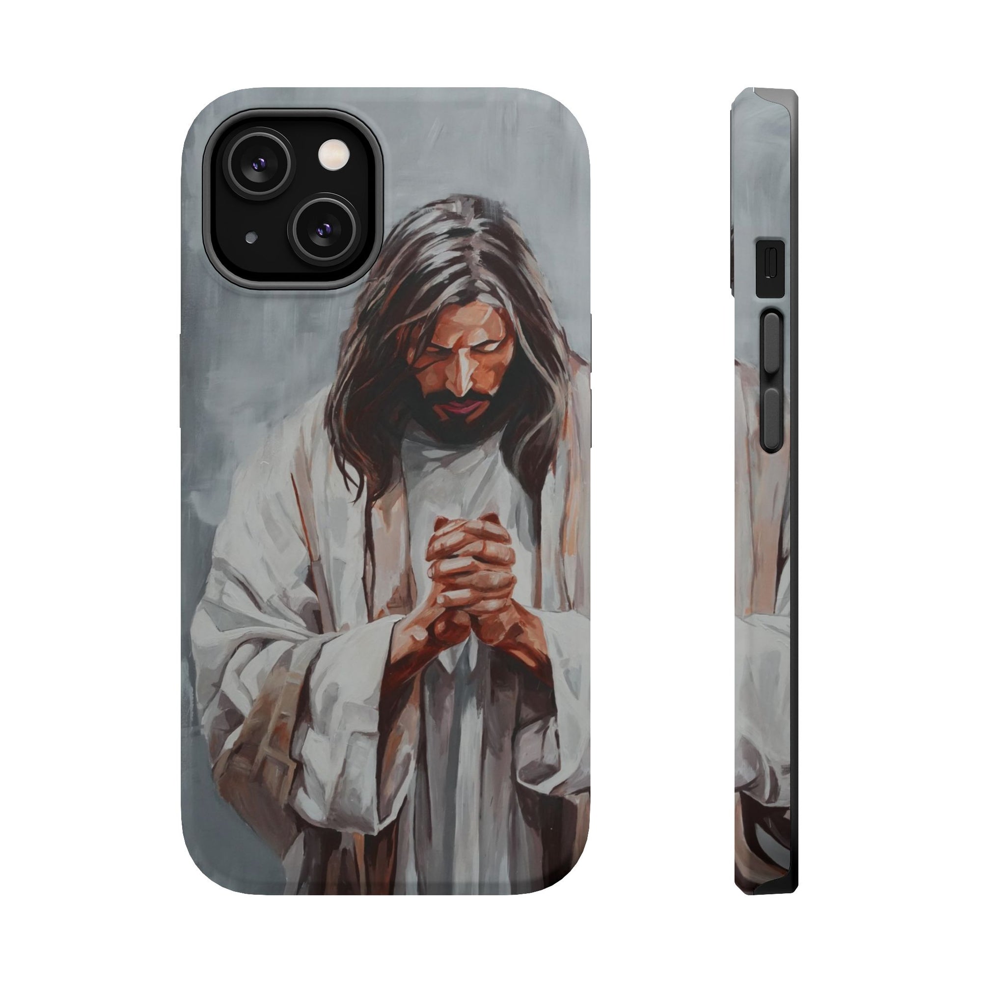 Praying Jesus Phone Case - Mag Safe iPhone Cover