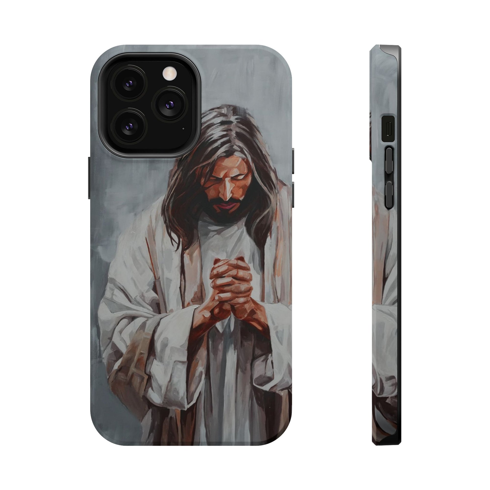 Praying Jesus Phone Case - Mag Safe iPhone Cover