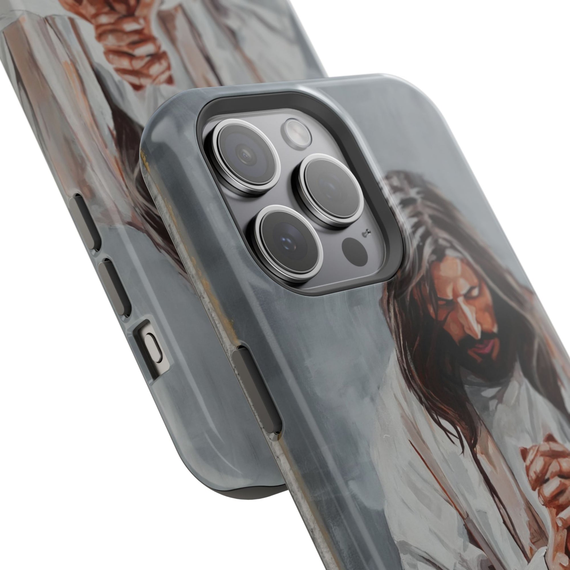 Praying Jesus Phone Case - Mag Safe iPhone Cover