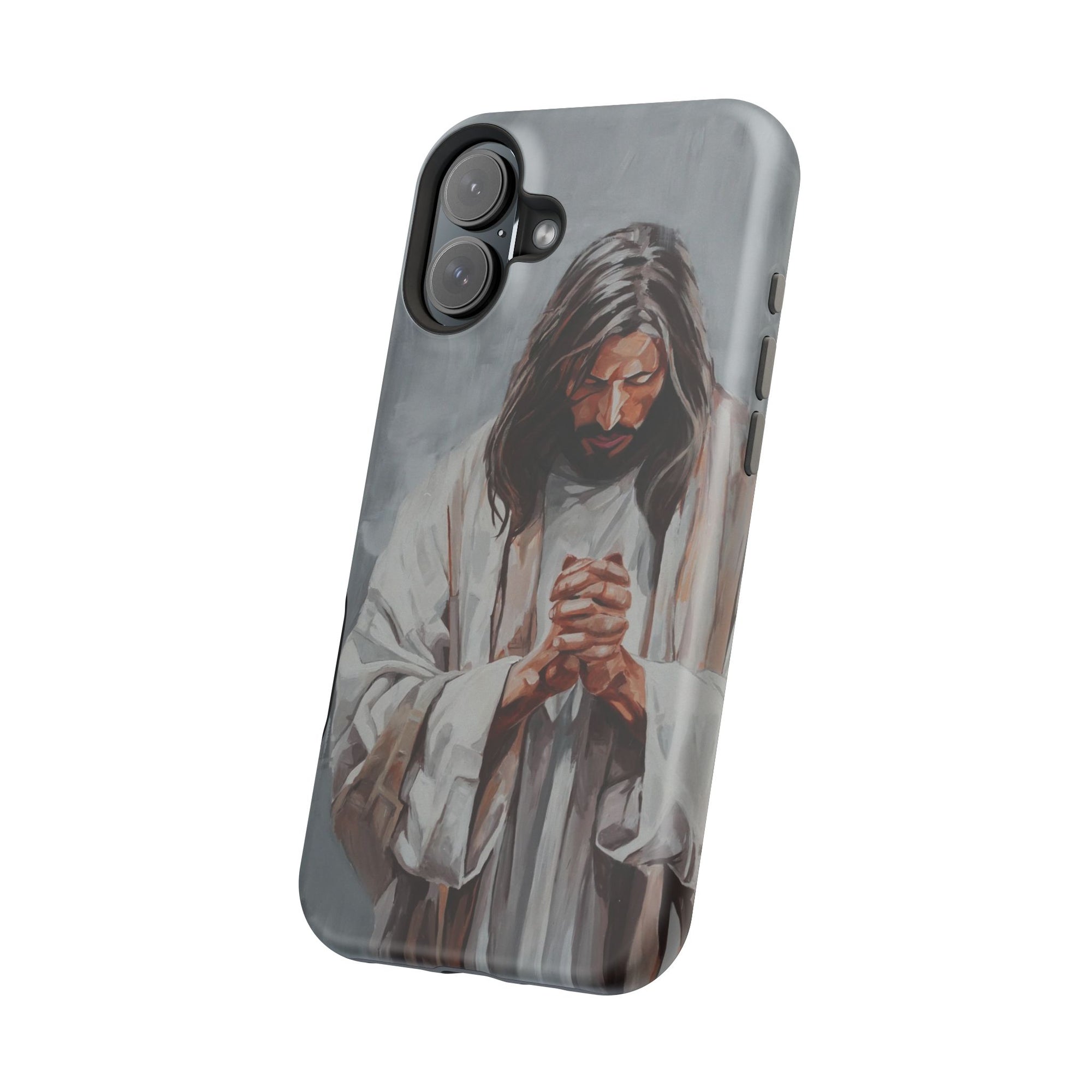 Praying Jesus Phone Case - Mag Safe iPhone Cover