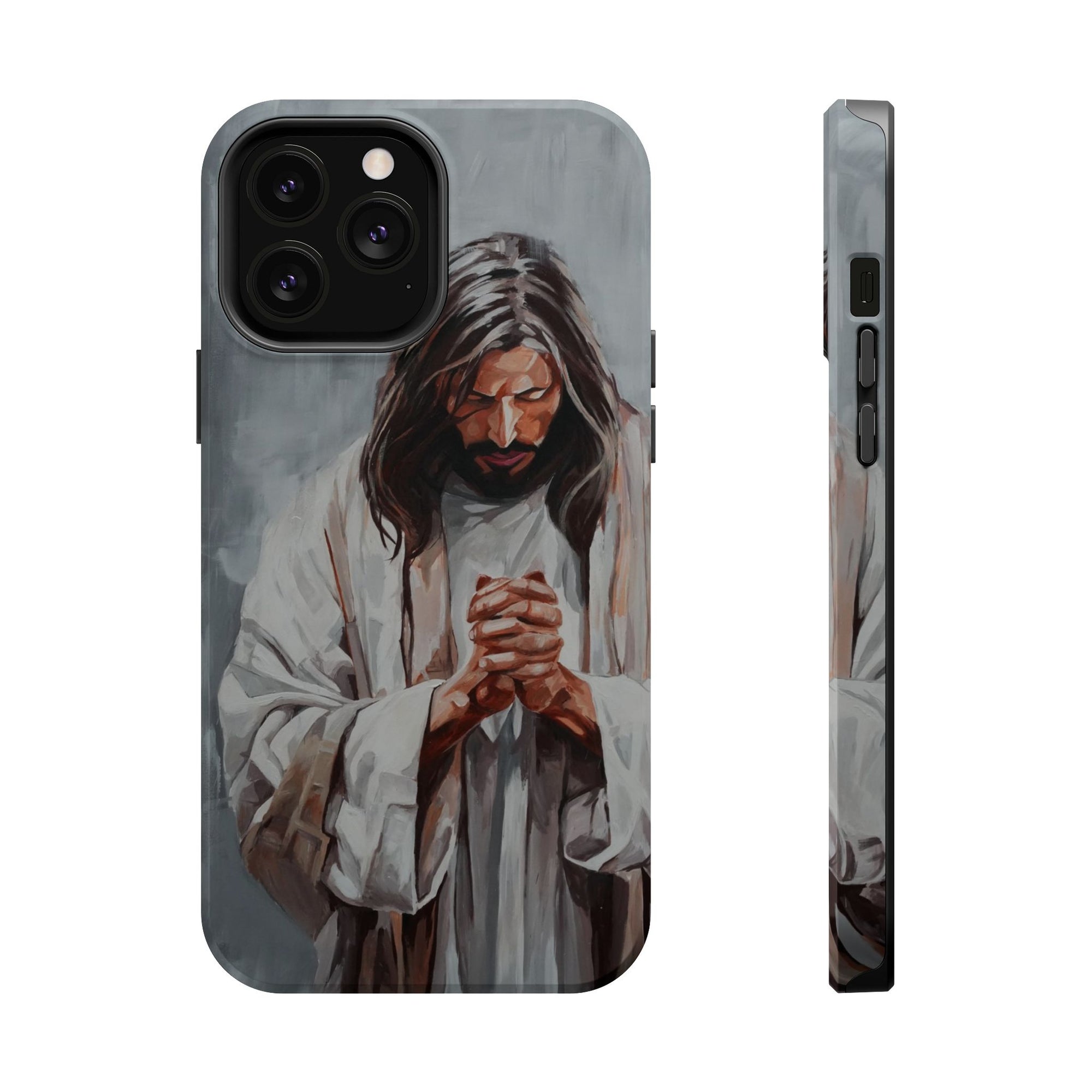 Praying Jesus Phone Case - Mag Safe iPhone Cover