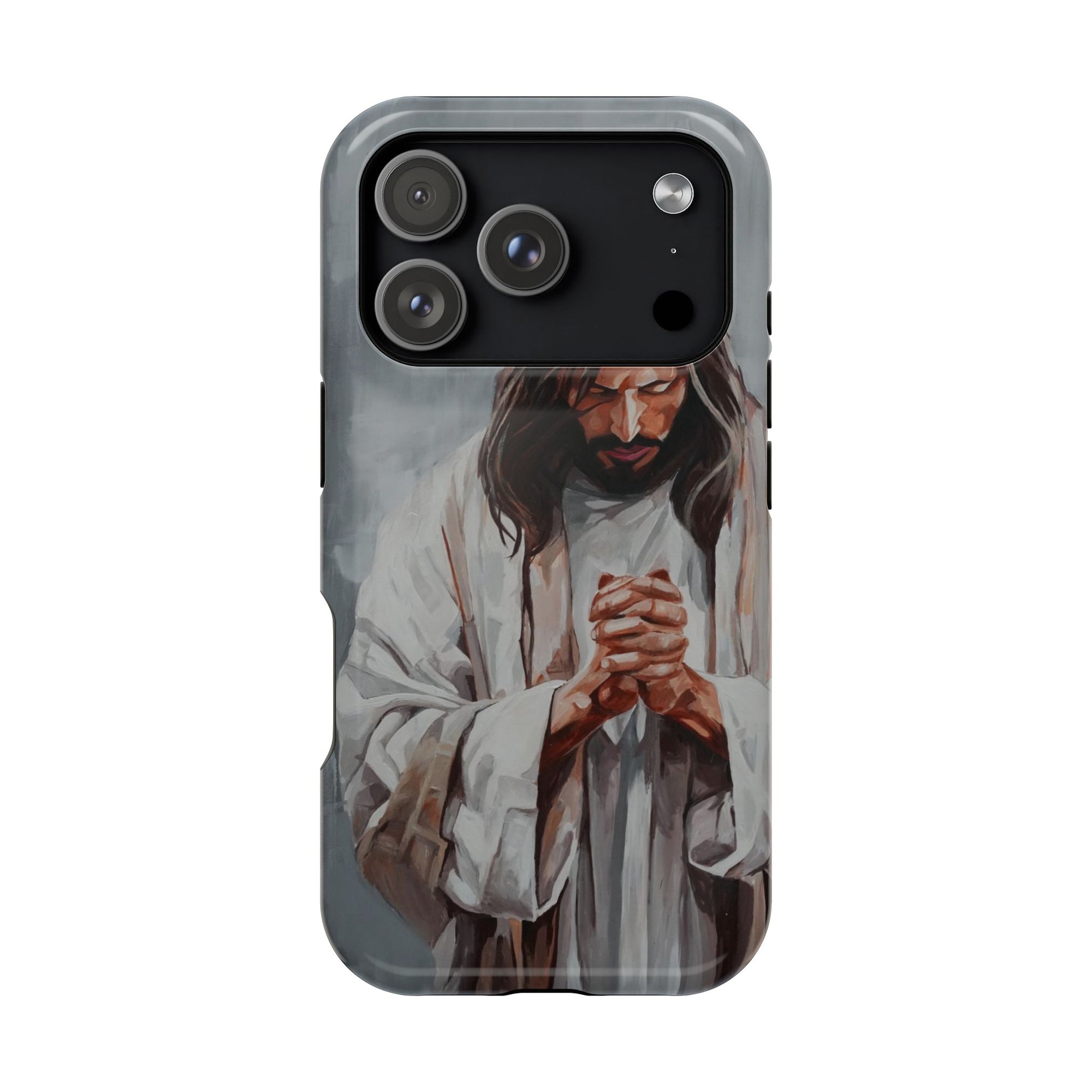 Praying Jesus Phone Case - Mag Safe iPhone Cover
