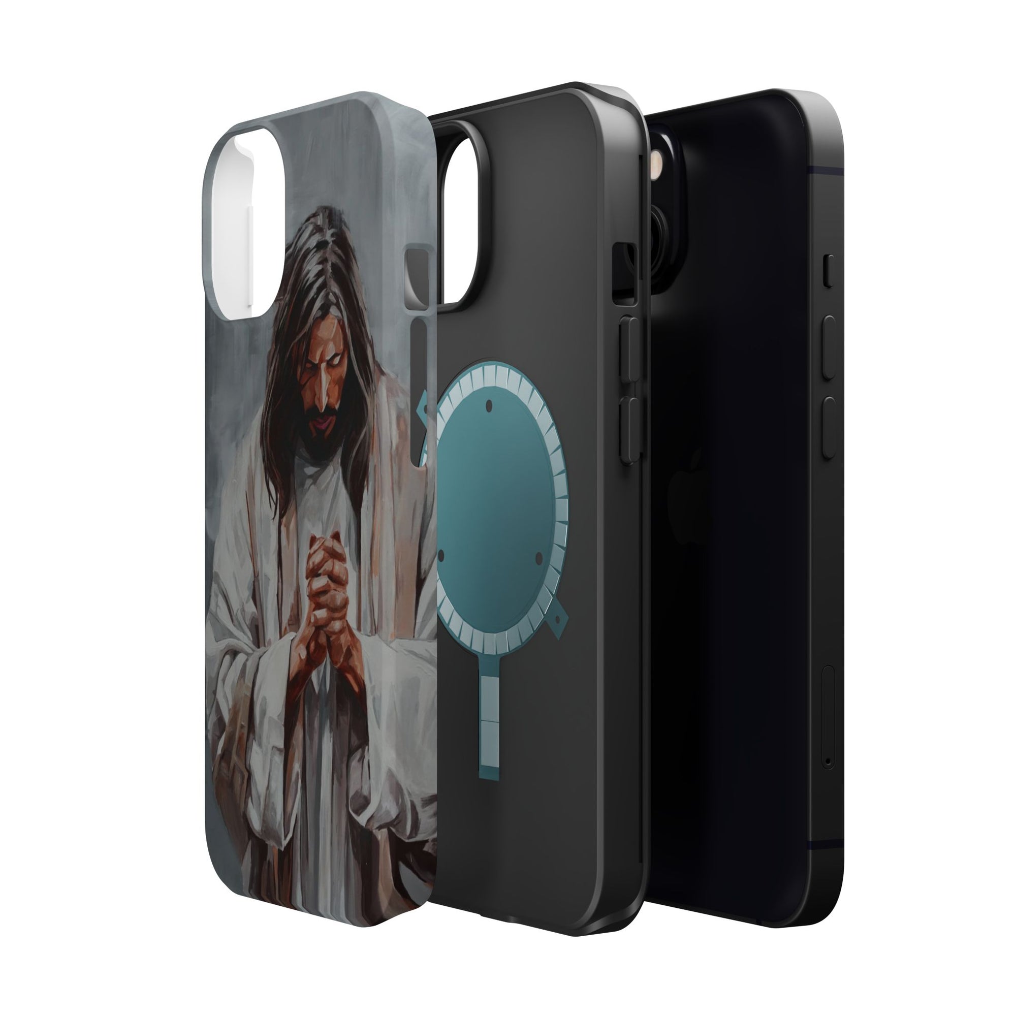Praying Jesus Phone Case - Mag Safe iPhone Cover