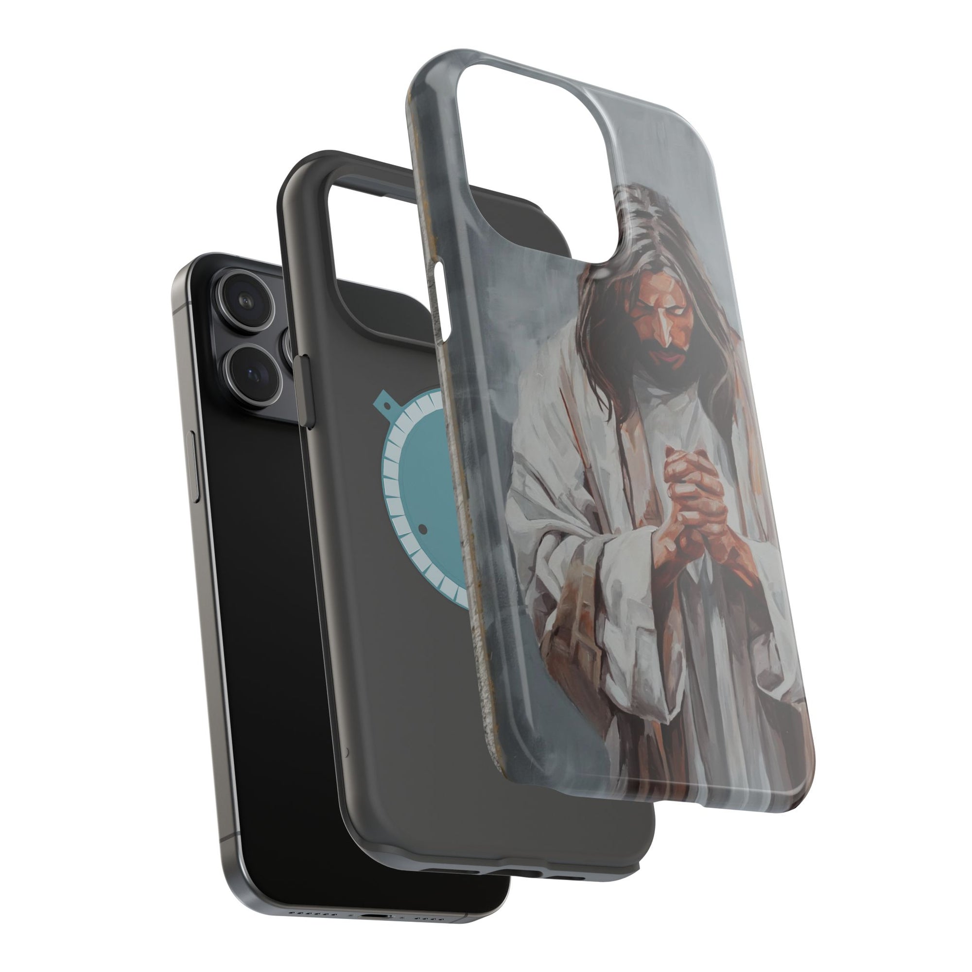 Praying Jesus Phone Case - Mag Safe iPhone Cover