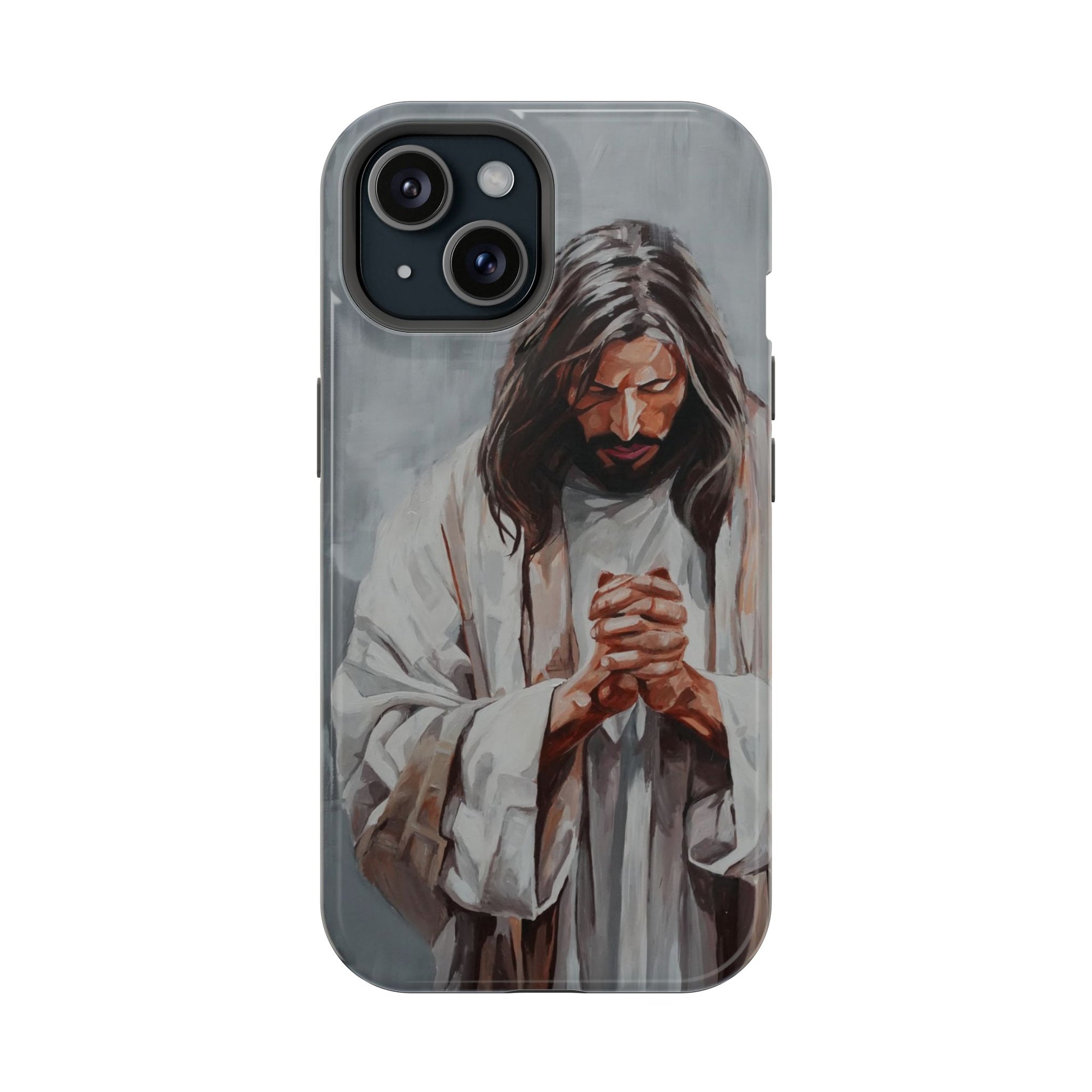 Praying Jesus Phone Case - Mag Safe iPhone Cover