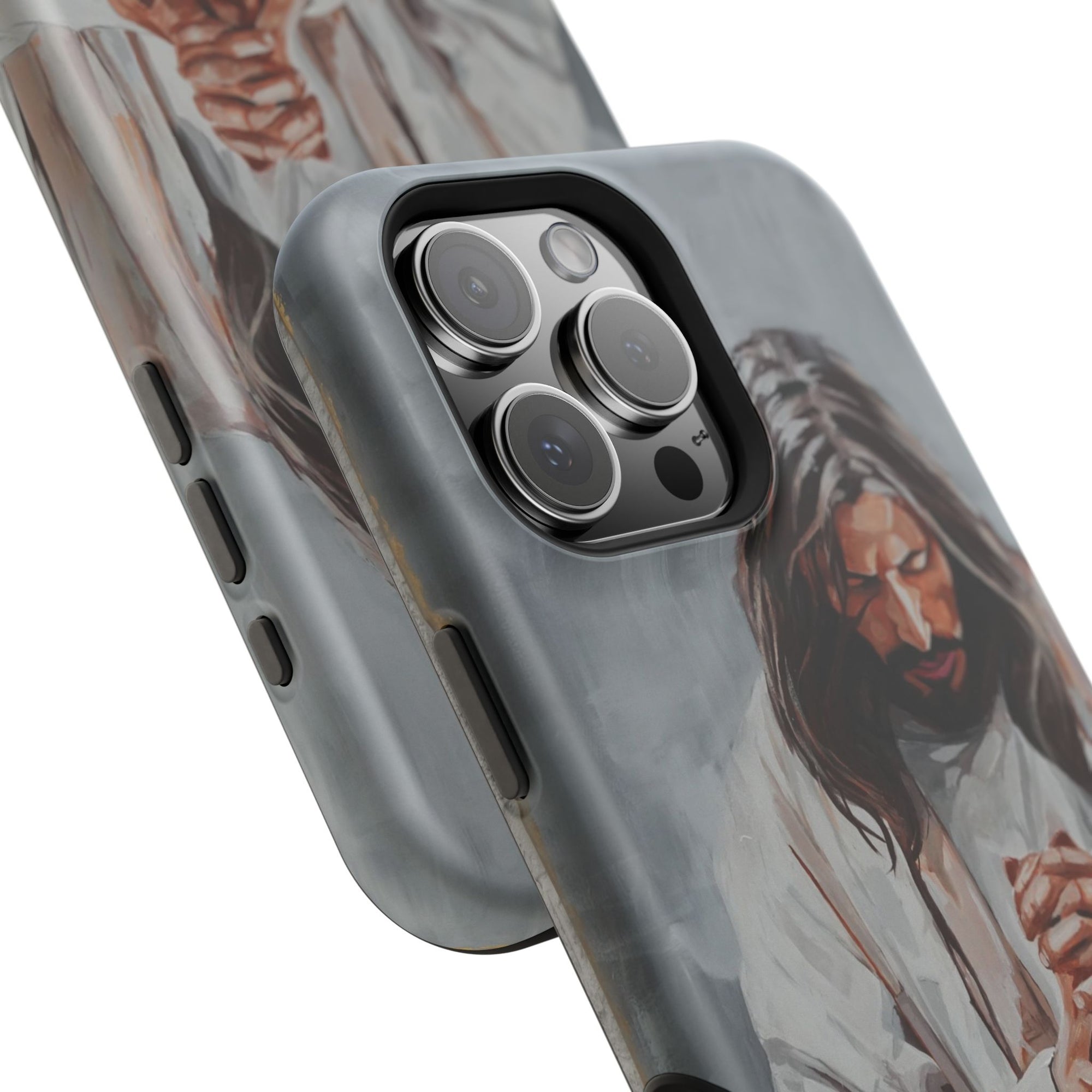 Praying Jesus Phone Case - Mag Safe iPhone Cover