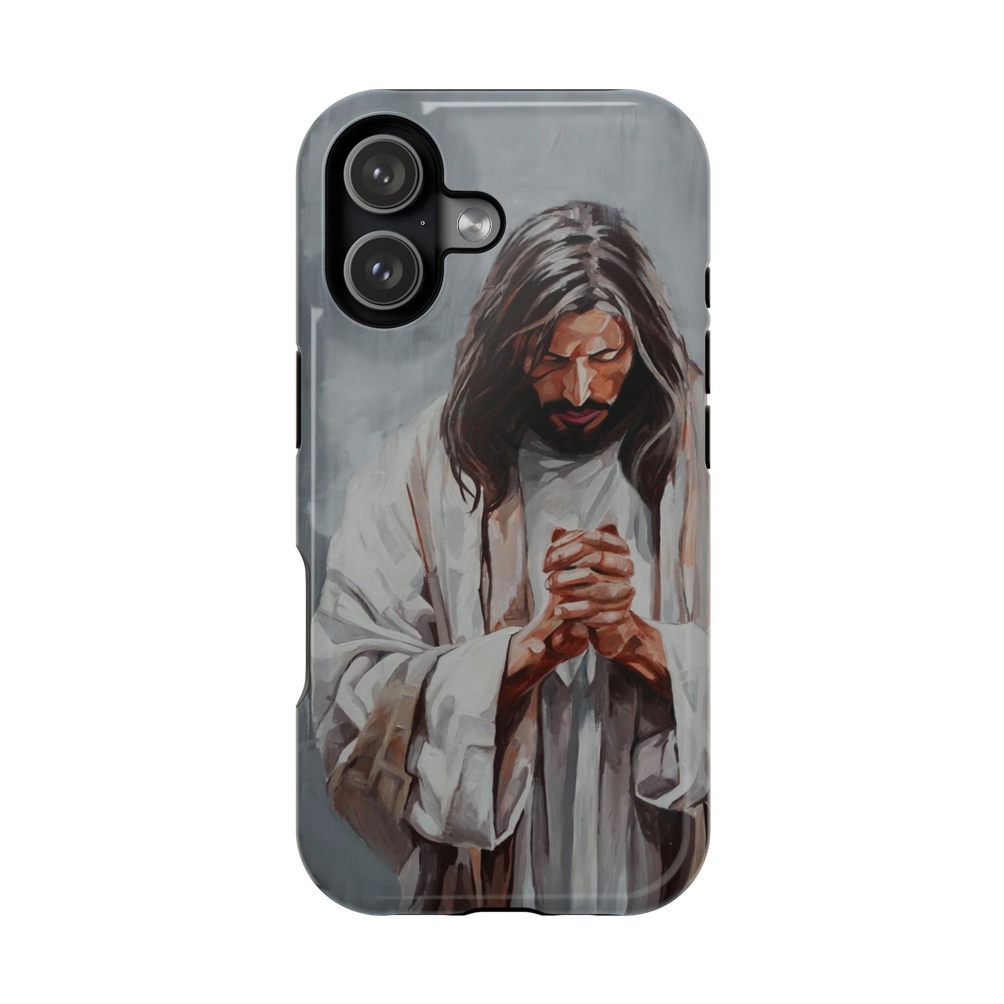 Praying Jesus Phone Case - Mag Safe iPhone Cover