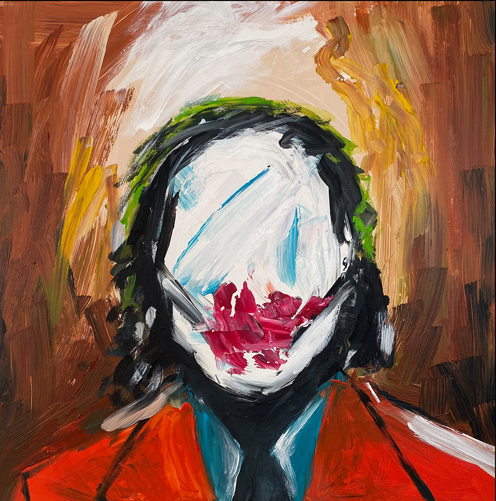 "Faceless Joker" Print