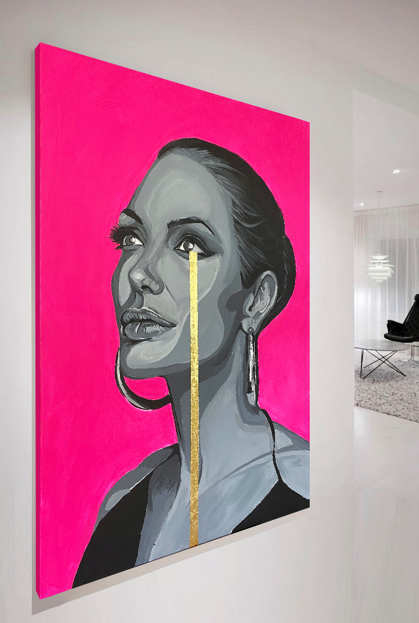 Angelina in Tears